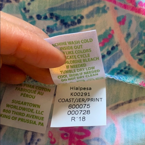 New Lilly Pulitzer Under The Moon Dress size S - Picture 9 of 9